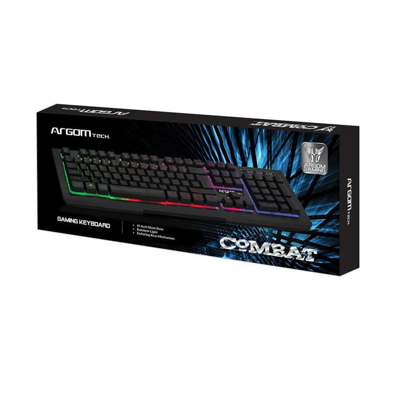 Argom Gaming Keyboard Combat USB - Black - Best Electronics N1