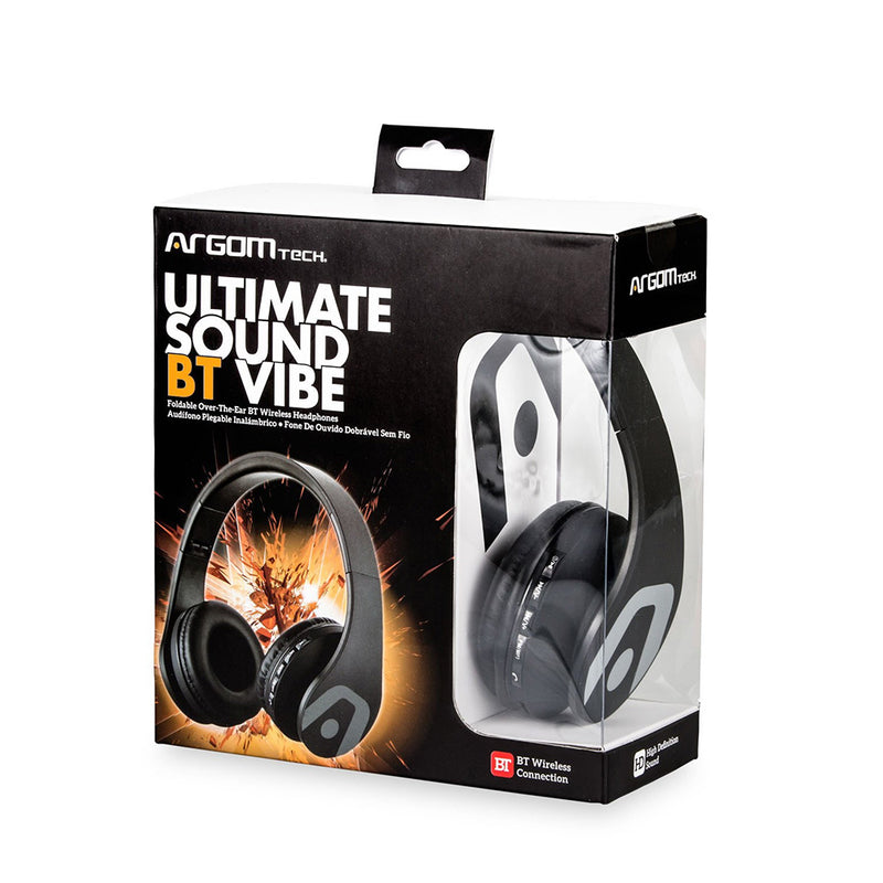 Argom Ultimate Sound Wireless Headset Vibe - Black - Best Electronics N1